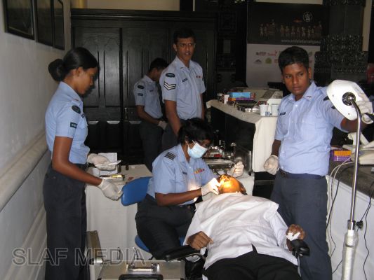Annual Oral Health Care Programme at The Temple of Tooth Relic in
Kandy