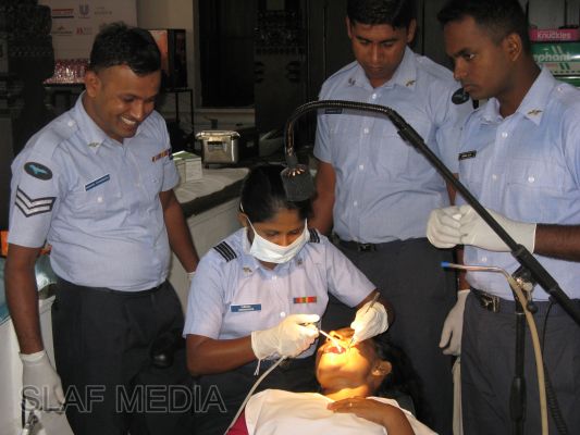 Annual Oral Health Care Programme at The Temple of Tooth Relic in
Kandy
