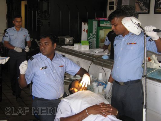 Annual Oral Health Care Programme at The Temple of Tooth Relic in
Kandy