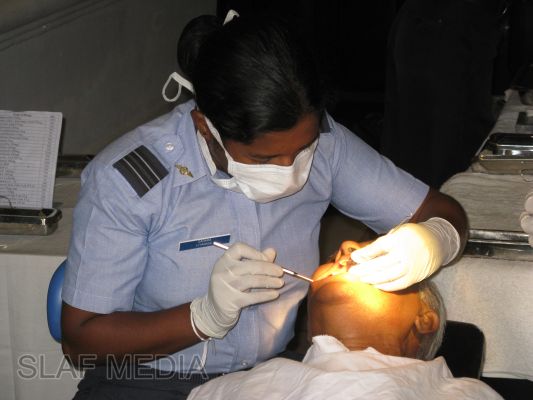 Annual Oral Health Care Programme at The Temple of Tooth Relic in
Kandy