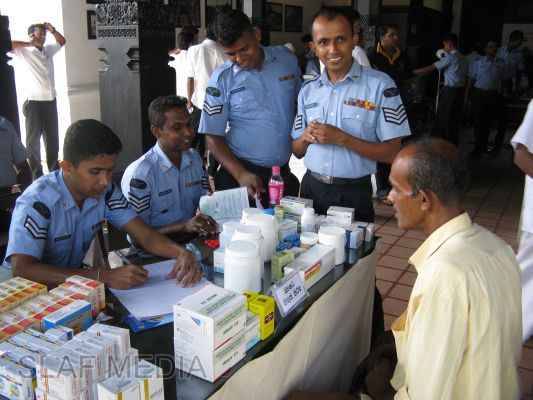 Annual Oral Health Care Programme at The Temple of Tooth Relic in
Kandy