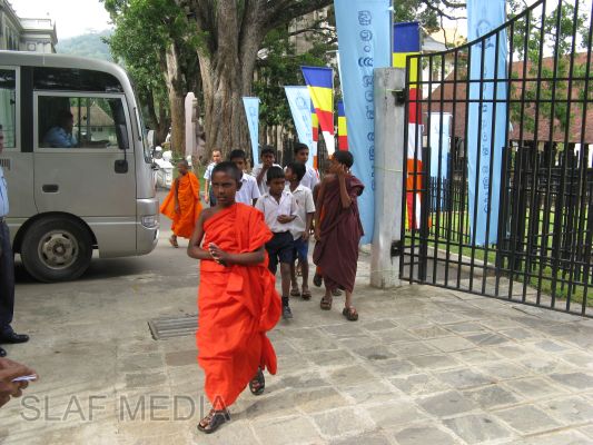 Annual Oral Health Care Programme at The Temple of Tooth Relic in
Kandy