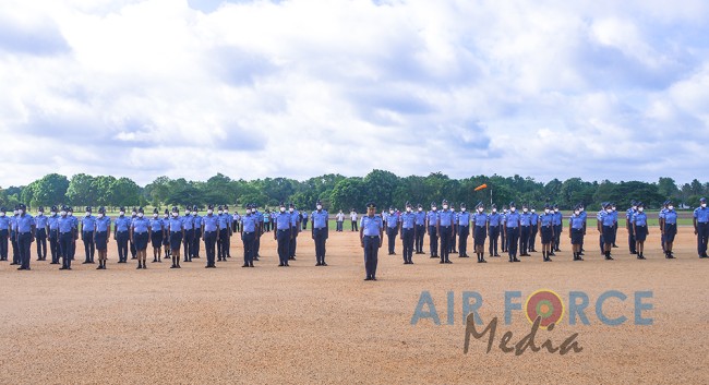 CHANGE OF COMMAND AT SLAF BASE ANURADHAPURA