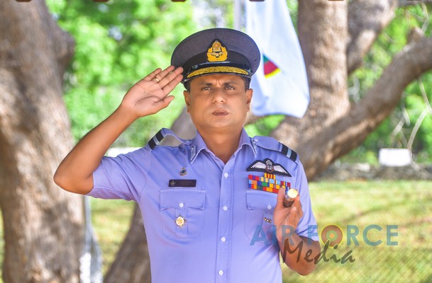 CHANGE OF COMMAND AT SLAF BASE ANURADHAPURA