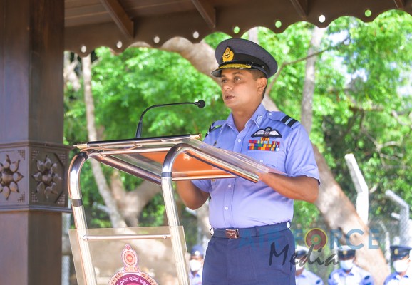CHANGE OF COMMAND AT SLAF BASE ANURADHAPURA