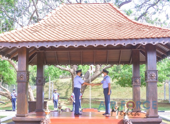 CHANGE OF COMMAND AT SLAF BASE ANURADHAPURA