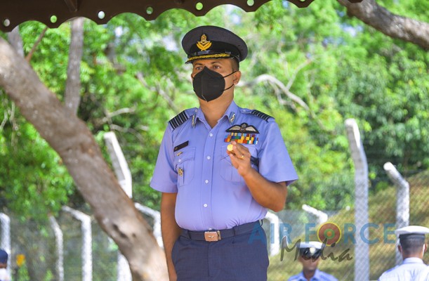 CHANGE OF COMMAND AT SLAF BASE ANURADHAPURA