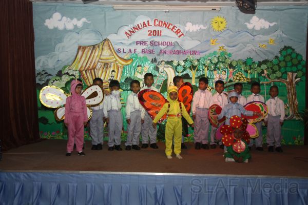 The Annual Concert of International Pre School at SLAF Base Anuradhapura