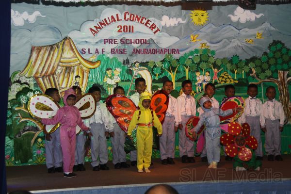 The Annual Concert of International Pre School at SLAF Base Anuradhapura