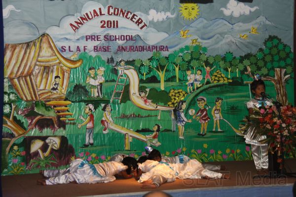The Annual Concert of International Pre School at SLAF Base Anuradhapura