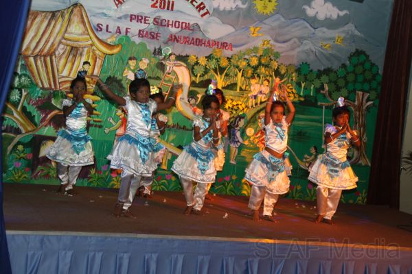 The Annual Concert of International Pre School at SLAF Base Anuradhapura