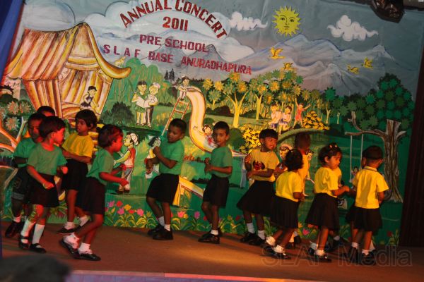 The Annual Concert of International Pre School at SLAF Base Anuradhapura
