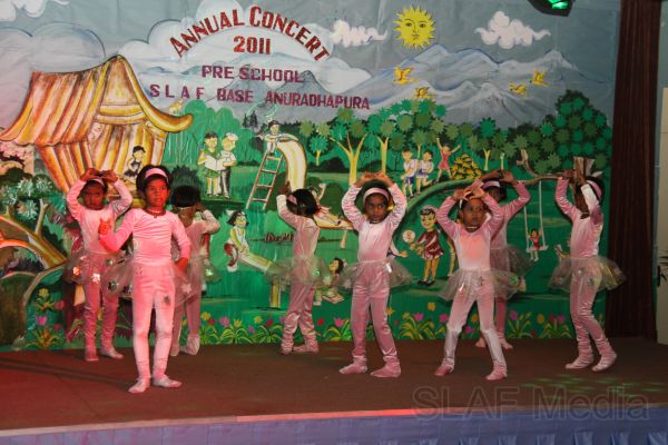 The Annual Concert of International Pre School at SLAF Base Anuradhapura
