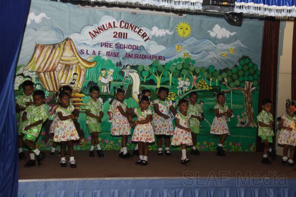 The Annual Concert of International Pre School at SLAF Base Anuradhapura