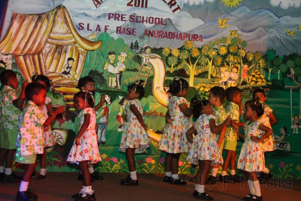 The Annual Concert of International Pre School at SLAF Base Anuradhapura