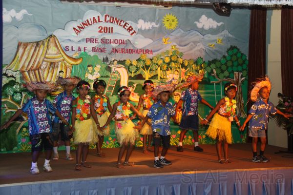 The Annual Concert of International Pre School at SLAF Base Anuradhapura