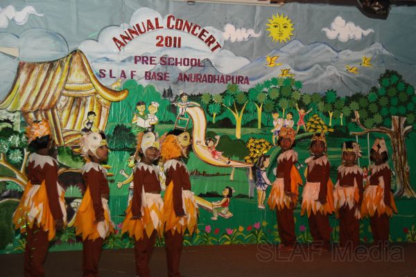 The Annual Concert of International Pre School at SLAF Base Anuradhapura