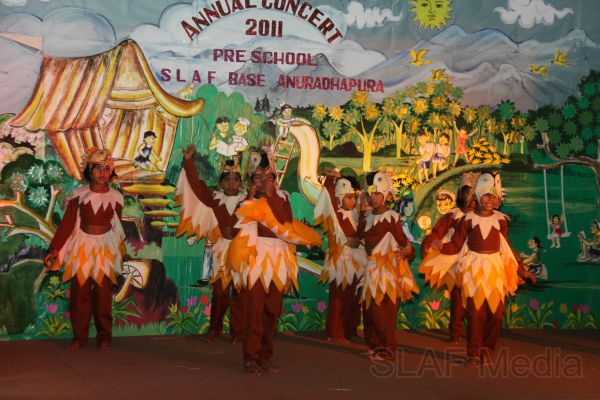 The Annual Concert of International Pre School at SLAF Base Anuradhapura