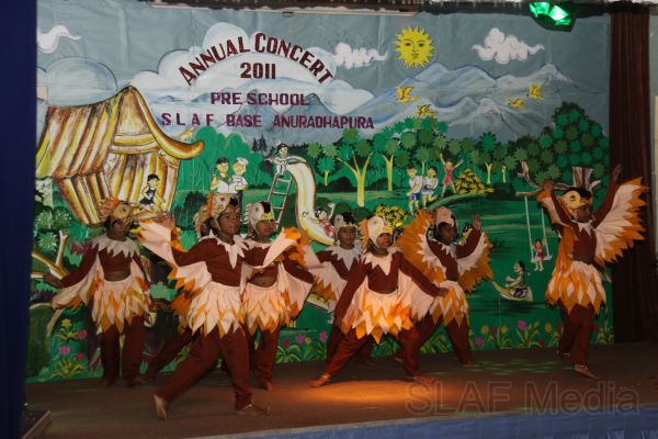 The Annual Concert of International Pre School at SLAF Base Anuradhapura