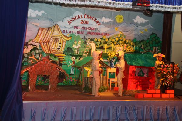 The Annual Concert of International Pre School at SLAF Base Anuradhapura