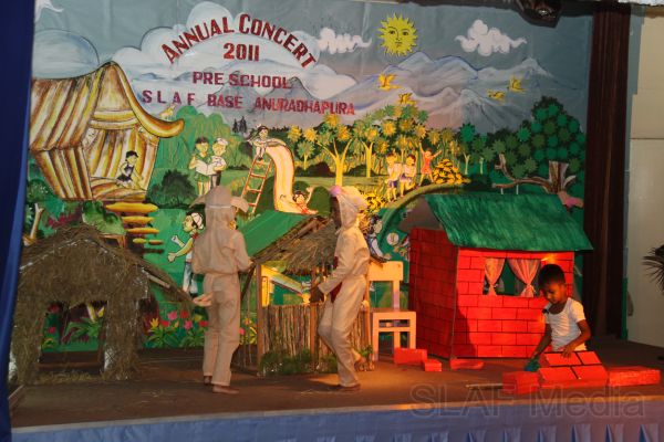The Annual Concert of International Pre School at SLAF Base Anuradhapura
