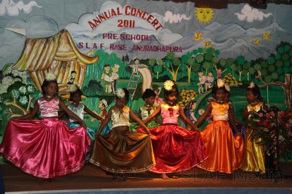 The Annual Concert of International Pre School at SLAF Base Anuradhapura