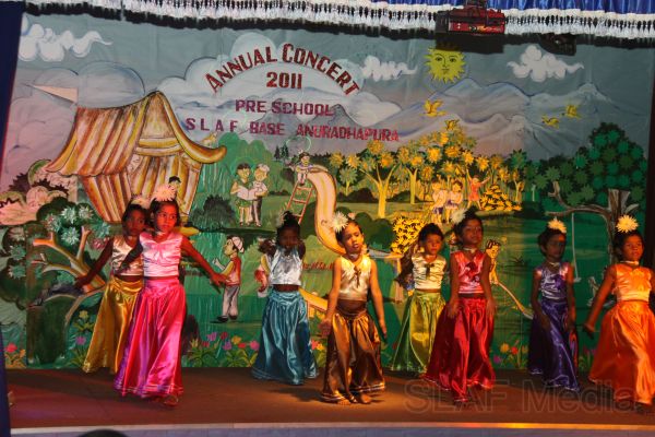 The Annual Concert of International Pre School at SLAF Base Anuradhapura