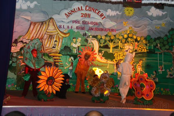 The Annual Concert of International Pre School at SLAF Base Anuradhapura