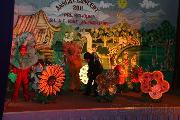 The Annual Concert of International Pre School at SLAF Base Anuradhapura