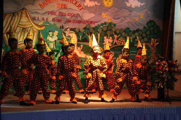 The Annual Concert of International Pre School at SLAF Base Anuradhapura