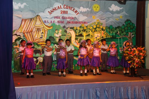 The Annual Concert of International Pre School at SLAF Base Anuradhapura