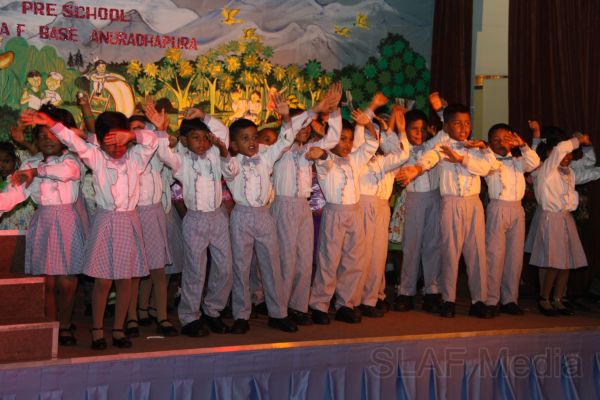 The Annual Concert of International Pre School at SLAF Base Anuradhapura