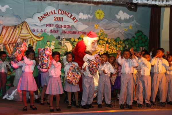 The Annual Concert of International Pre School at SLAF Base Anuradhapura