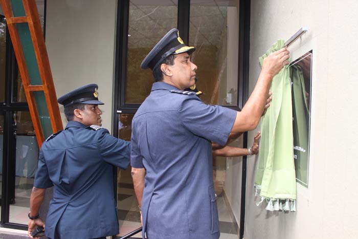 මීරිගම කඳවුරේ ගුවන් හමුදාධිපති තුමාගේ වාර්ෂික පරීක්ෂණය සිදු කරයි.