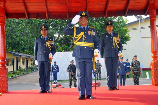 Annual Commander's Inspection at Sri Lanka Air Force Base Ratmalana 2014