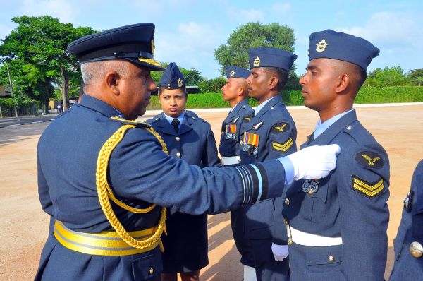 Annual Commander's Inspection at Sri Lanka Air Force Base Ratmalana 2014