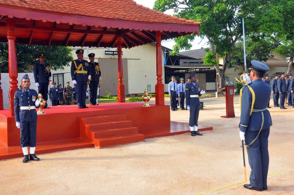 Annual Commander's Inspection at Sri Lanka Air Force Base Ratmalana 2014