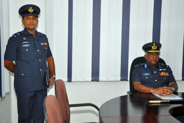 Annual Commander's Inspection at Sri Lanka Air Force Base Ratmalana 2014