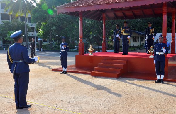 Annual Commander's Inspection at Sri Lanka Air Force Base Ratmalana 2014