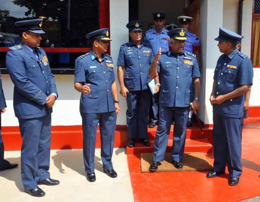 Annual Commander's Inspection at Sri Lanka Air Force Base Ratmalana 2014