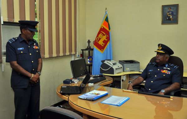 Annual Commander's Inspection at Sri Lanka Air Force Base Ratmalana 2014