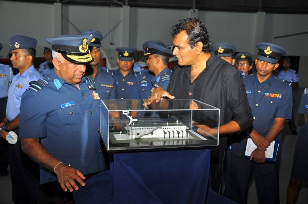 Annual Commander's Inspection at Sri Lanka Air Force Base Ratmalana 2014