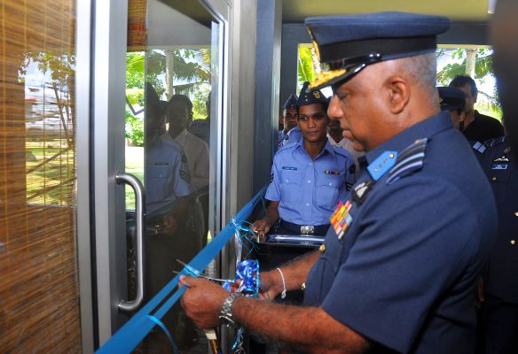 Annual Commander's Inspection at Sri Lanka Air Force Base Ratmalana 2014