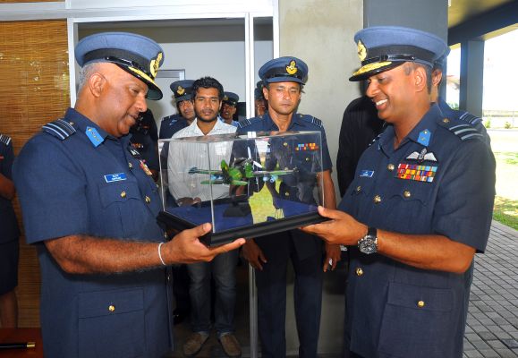 Annual Commander's Inspection at Sri Lanka Air Force Base Ratmalana 2014