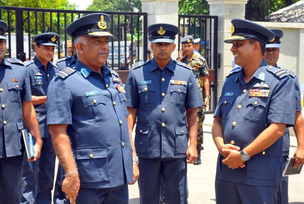 Annual Commander's Inspection at Sri Lanka Air Force Base Ratmalana 2014