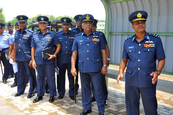 Annual Commander's Inspection at Sri Lanka Air Force Base Ratmalana 2014