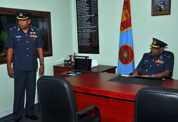 Annual Commander's Inspection at Sri Lanka Air Force Base Ratmalana 2014