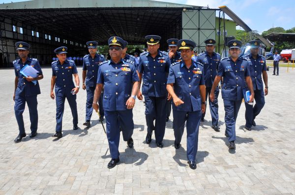 Annual Commander's Inspection at Sri Lanka Air Force Base Ratmalana 2014