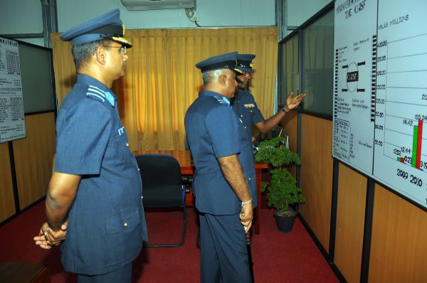 Annual Commander's Inspection at Sri Lanka Air Force Base Ratmalana 2014