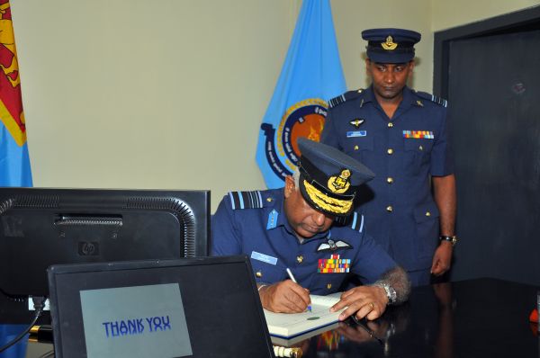 Annual Commander's Inspection at Sri Lanka Air Force Base Ratmalana 2014